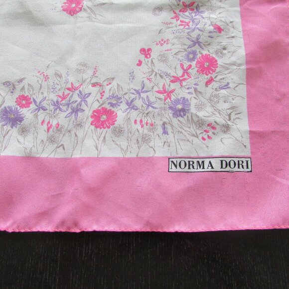 Norma Dori Vintage Pink Scarf - Picture 3 of 7